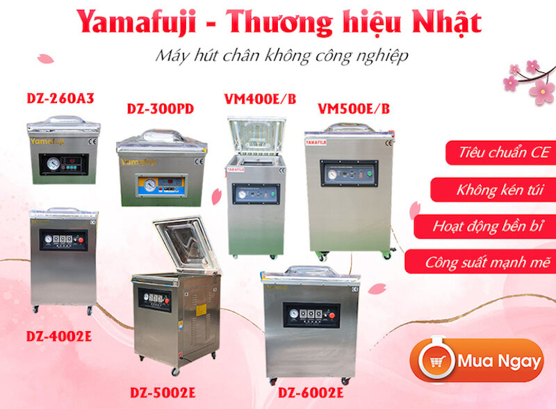 Máy hút chân không công nghiệp Yamafuji