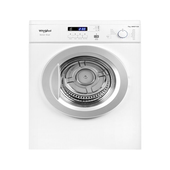 Máy sấy thông hơi Whirlpool 7 kg AWD712S2