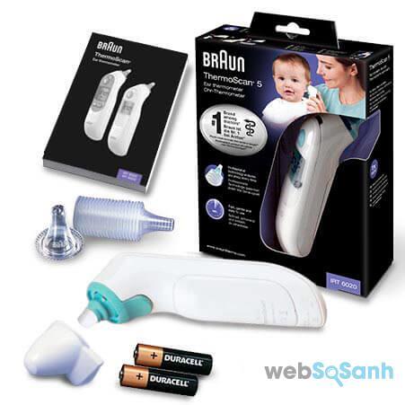 Nhiệt kế đo tai Braun Themoscan 5