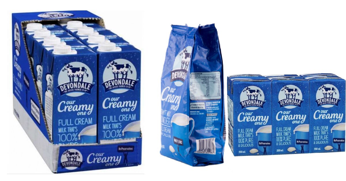 Cách pha sữa bột nguyên kem Devondale đúng giúp trẻ tăng cân