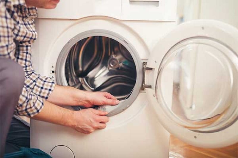 5 notes to clean Electrolux front-load washing machine cleanly and simply