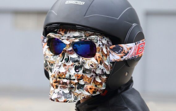 20 mũ bảo hiểm độc lạ fullface họa tiết sáng tạo cá tính giá từ 200,000 đồng