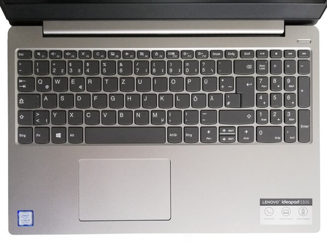 Bàn phím trên Lenovo Ideapad 330s-14IKBR 81F400NLVN cho trải nghiệm gõ phím nhanh, mượt, dễ dàng