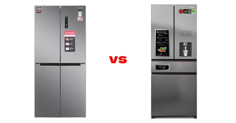 So sánh tủ lạnh Sharp và Panasonic: Lựa chọn đầu tư tùy thuộc người dùng