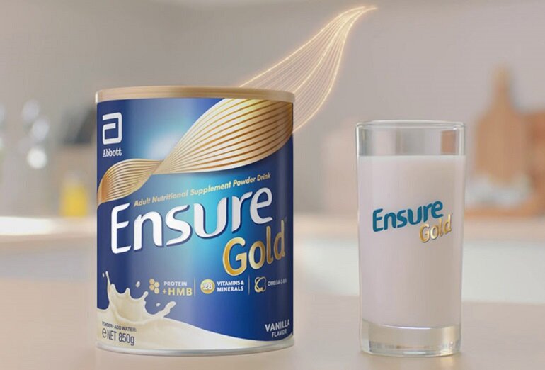 Sữa Ensure Gold là loại sữa được nhiều người trung niên tin dùng