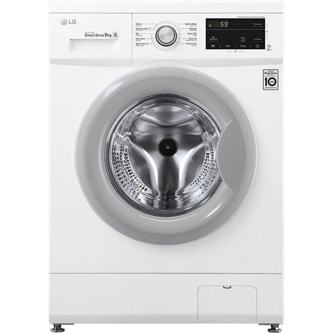 Máy giặt LG 9kg cửa ngang FM1209N6W