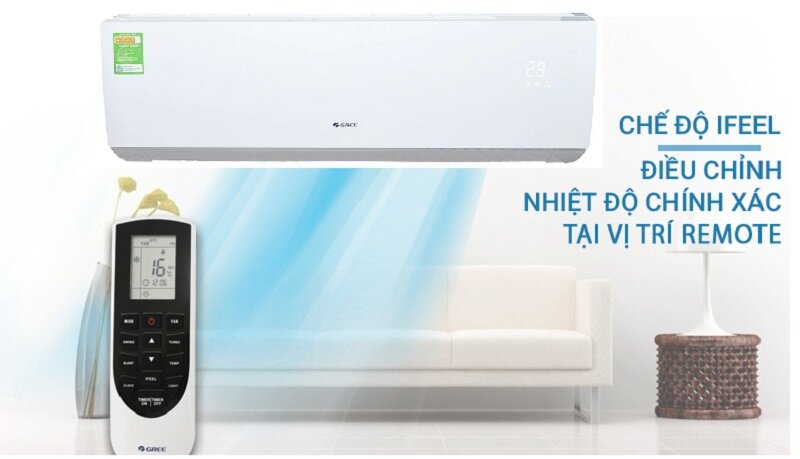 Giá siêu rẻ, điều hòa Gree GWH24IE-K3N9B2D làm mát/sưởi ấm tốt lại lọc không khí ổn