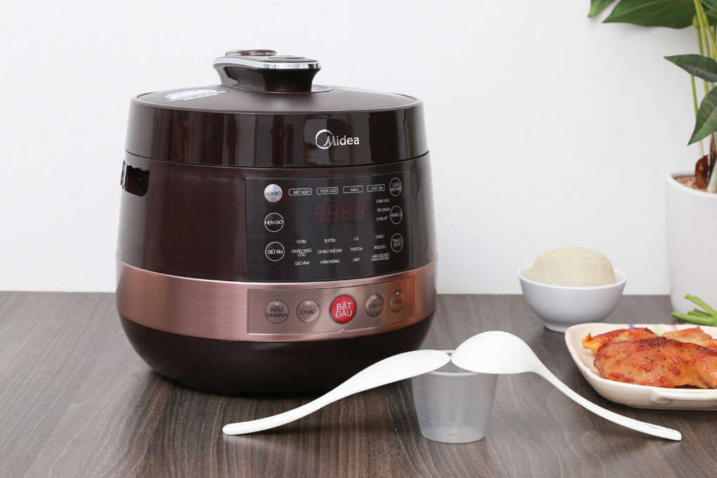 21 nồi áp suất nấu cháo cho bé Sunhouse, Midea, Supor