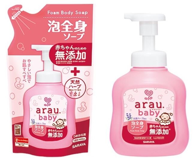 Những lưu ý cần biết khi sử dụng sữa tắm Arau Baby 450ml