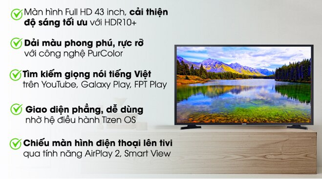 Smart Tivi Samsung 43 inch 43T6500-1