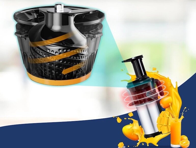 Máy ép hoa quả Kalite KL-531 có tính năng vòng xoay đảo chiều thông minh