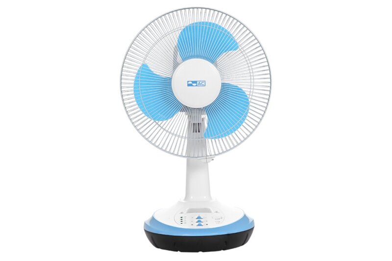 Rechargeable AC fan ARF03D123: Flexible cooling solution for every situation!