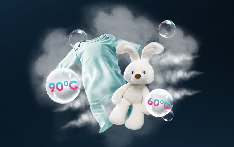 Máy giặt cửa ngang Casper WF-DE8VW2 