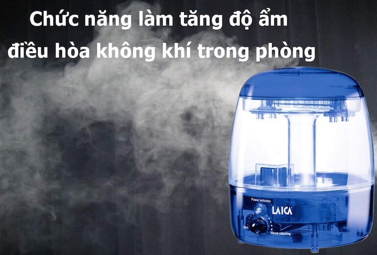 Máy tạo ẩm của Laica, sản phẩm tạo ẩm tốt cho sức khỏe gia đình bạn