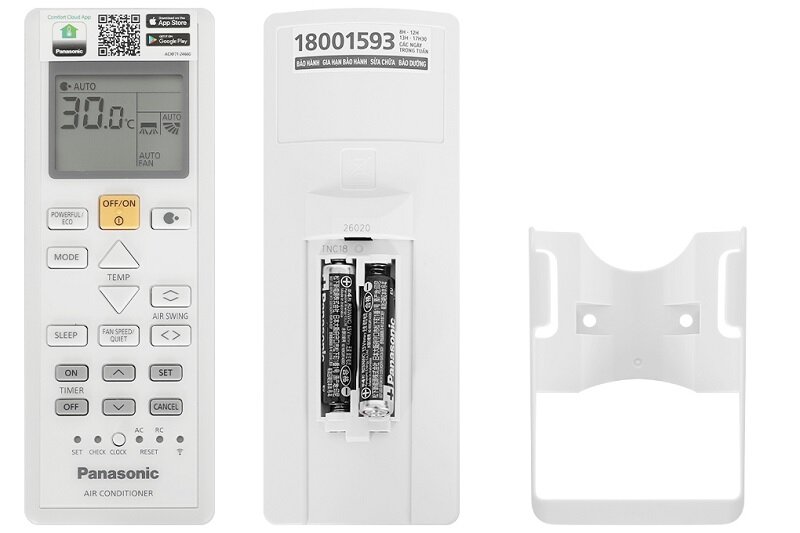 đánh giá điều hòa Panasonic CU/CS-PU12AKH-8 remote