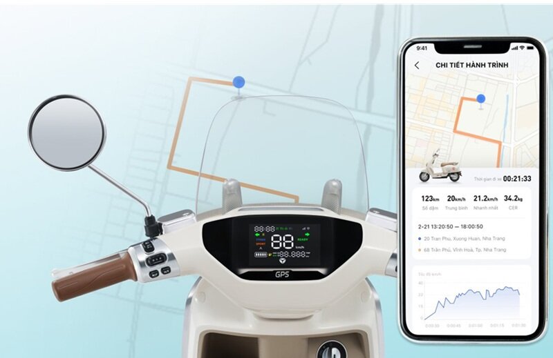 Xe điện Yadea Ossy đẹp xuất chúng, trang bị cực đỉnh với giá bán chỉ 22 triệu đồng