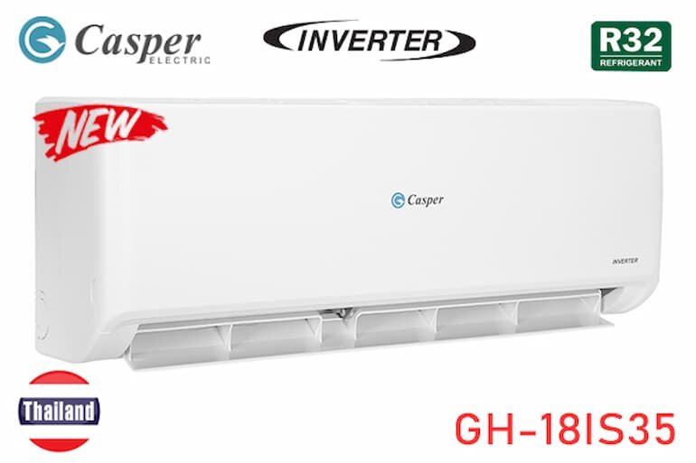 điều hòa 2 chiều Casper 18000 BTU inverter GH-18IS35