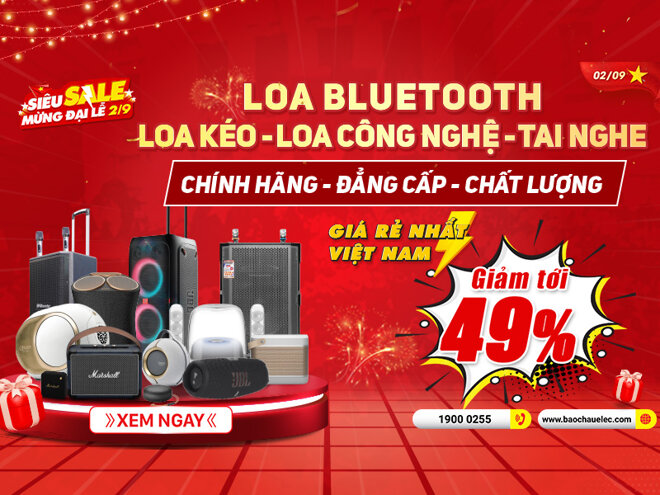 khuyến mãi 2-9 tại Bảo Châu Elec