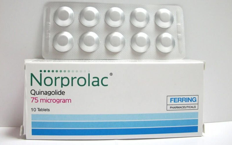 thuốc tiêu sữa Quinagolide (norprolac)