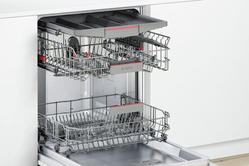 Máy rửa bát Bosch SMI68NS07E Serie 6 thiết kế hiện đại, chương trình rửa đa dạng