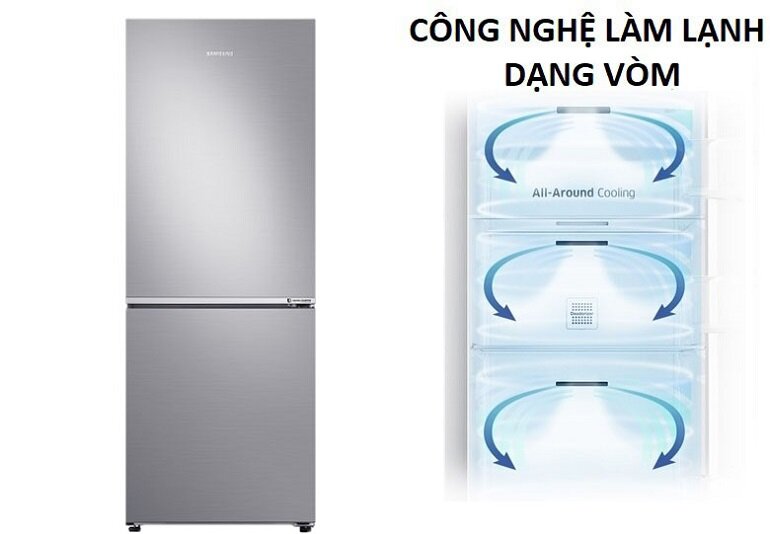 Tủ lạnh Samsung RB27N4010S8/SV 280 lít