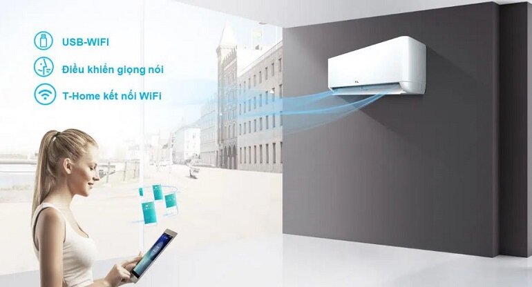 4 lý do phải sắm ngay điều hòa TCL 9000 BTU 1 chiều Inverter TAC-10CSD/TPG11