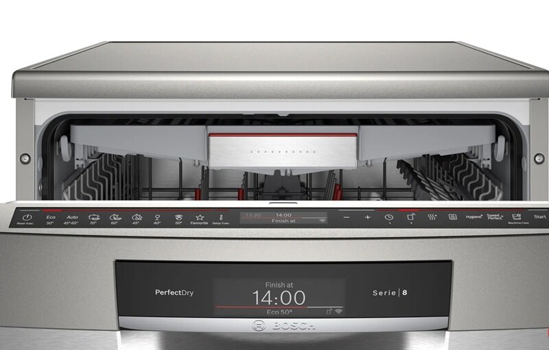 Bosch SMS8YCI01E giảm giá mạnh, máy rửa bát 14 bộ sấy Zeolith cao cấp cho gia đình