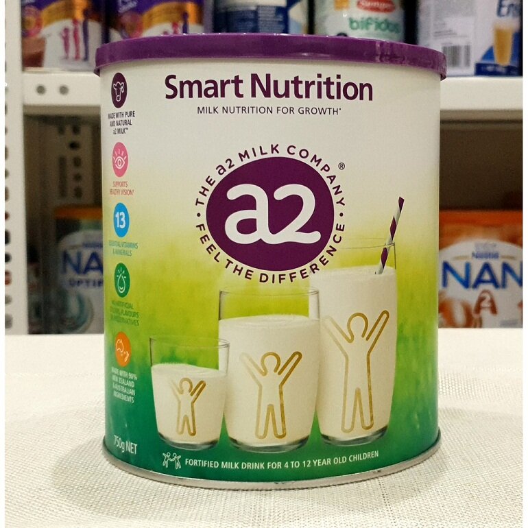  Hướng dẫn cách pha sữa bột A2 Smart Nutrition 750g của Úc