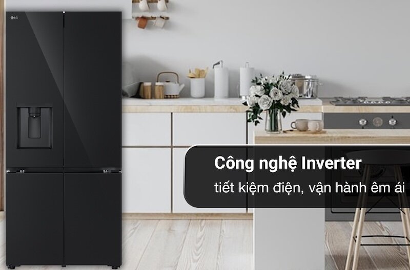 Công nghệ hiện đại của LG Multi Door Inverter 617 lít LFD61BLGA