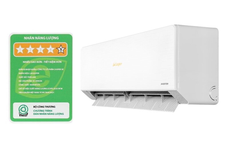 Điều hòa Casper XC-09IU38 giảm nửa giá, rất sang trọng lại siêu tiết kiệm điện