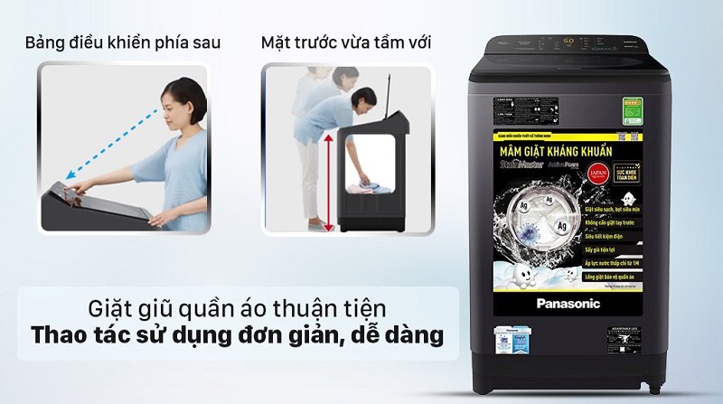 Đánh giá chi tiết máy giặt Panasonic 8.5 kg NA-F85A9DRV: Có xứng đáng để mua năm 2025?