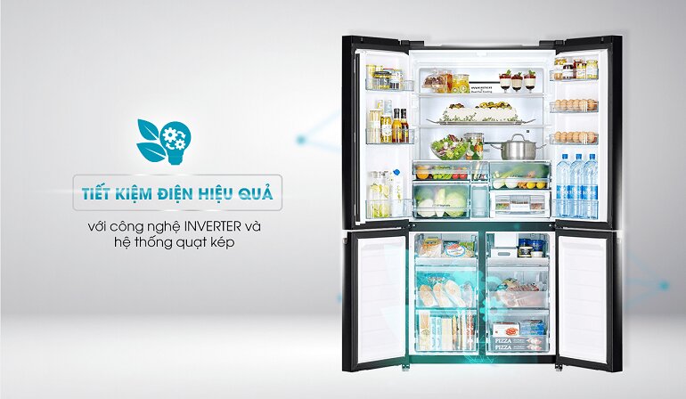 Tủ lạnh 4 cánh Hitachi 2022 R-WB640VGV0(GMG)- Giá tham khảo: 40.000.000 VNĐ/sản phẩm