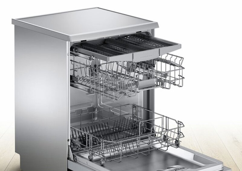 Bosch SMS25EI00G vận hành êm ái, tiết kiệm năng lượng với EcoSilence Drive