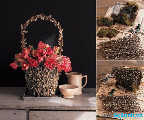 3 cách đơn giản và độc đáo cắm nụ tầm xuân ngày Tết cổ truyền