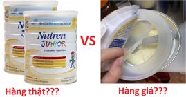 3 cách phân biệt sữa Nutren Junior giả và thật - có thể bạn chưa biết ?