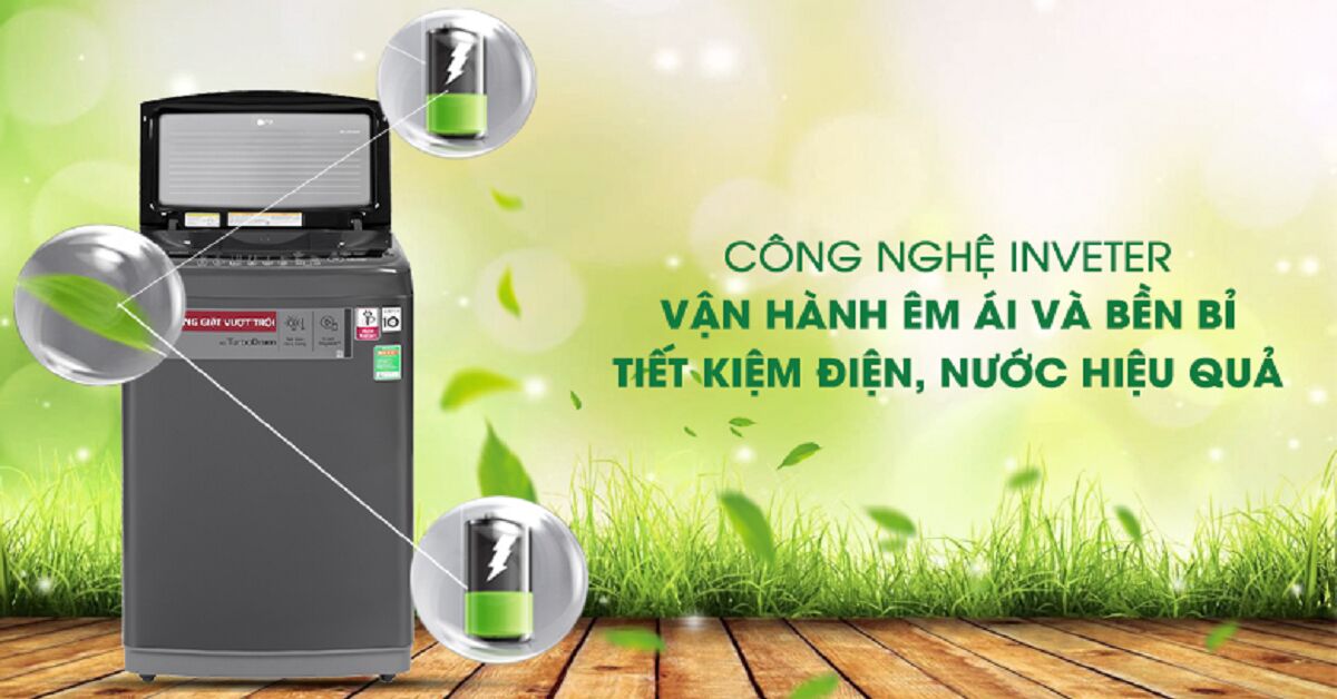 3 chiếc máy giặt LG Inverter 9kg được khuyên dùng nhiều nhất