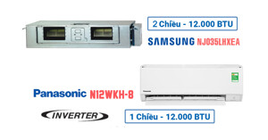 3 điểm khác biệt giữa điều hòa Panasonic N12WKH-8 và Samsung NJ035LHXEA