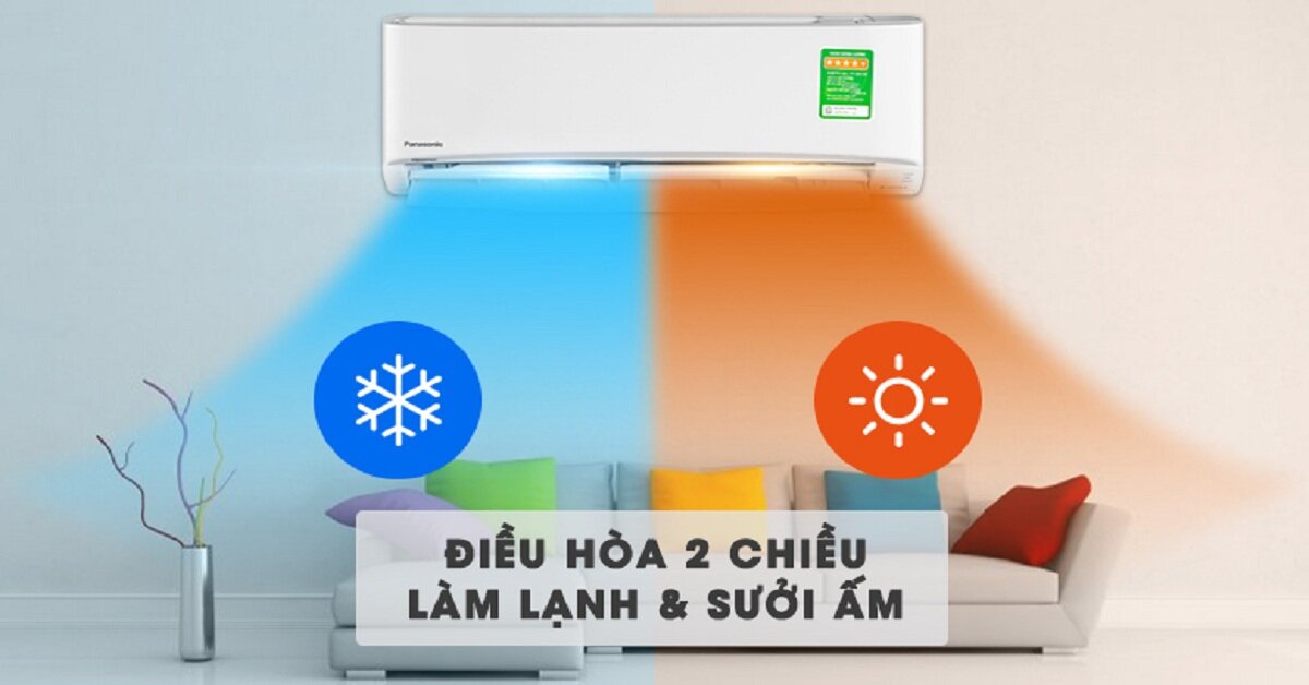 3 mẫu điều hòa Panasonic 2 chiều nên đầu tư mua nhất hiện nay