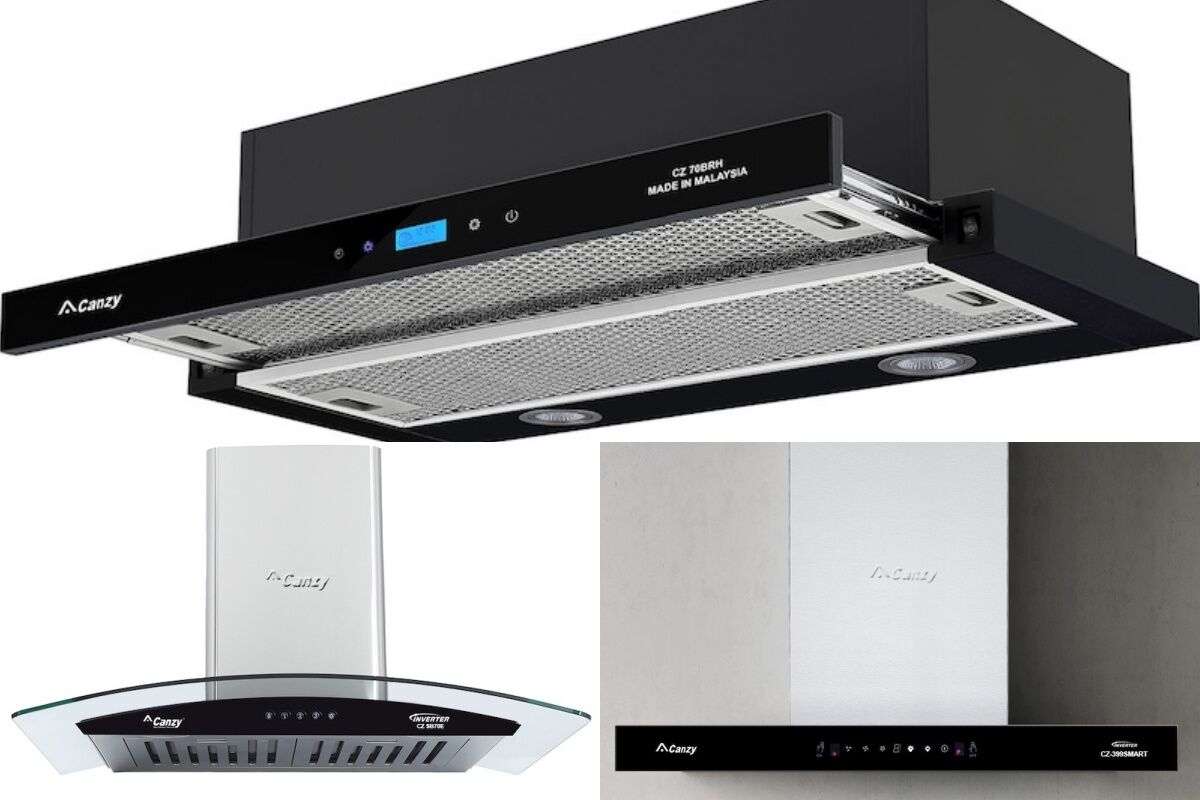 3 mẫu máy hút mùi Canzy "hot" sở hữu công nghệ thông minh, thiết kế sang trọng