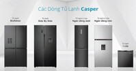 3 mẫu tủ lạnh Casper Inverter có khay lấy nước bên ngoài đáng sắm nhất 2022