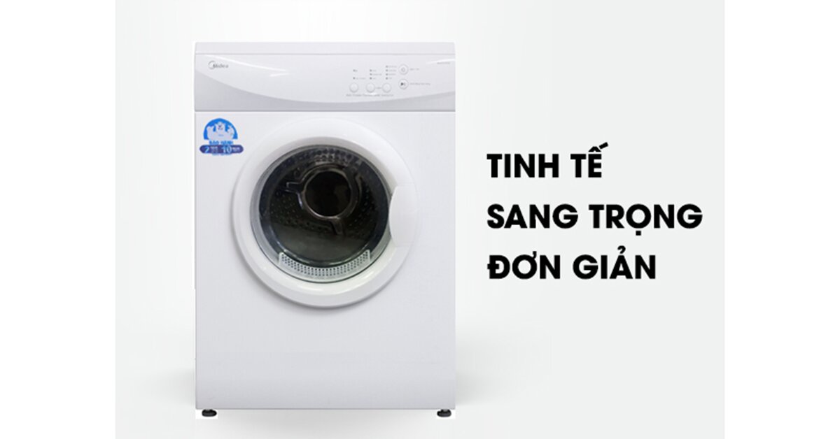 3 máy giặt Midea cửa ngang 7kg và 8.5kg dành cho gia đình 2 - 4 thành viên giá chỉ từ 4,5 triệu đồng