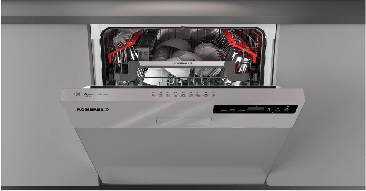 3 model máy rửa bát Rosieres 8 bộ trở lên nhất định sắm cho gia đình