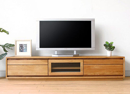 3 thiết kế kệ tivi gỗ sồi đẹp cho phòng khách