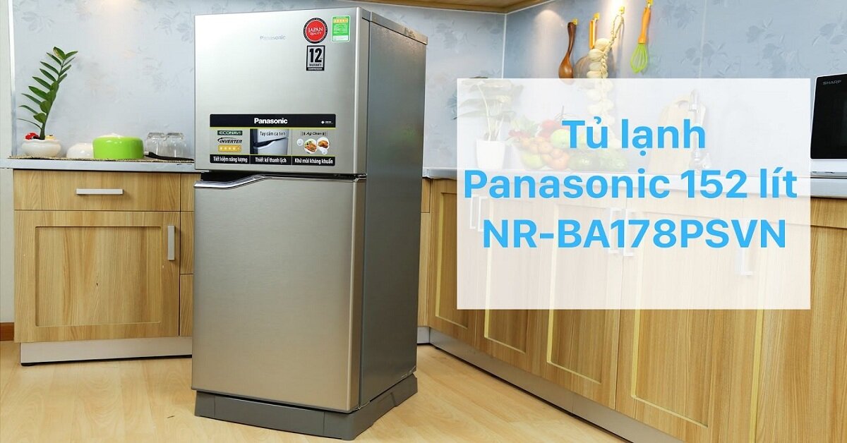 3 tủ lạnh Panasonic giá rẻ chất lượng tốt nhất cho Tết 2019