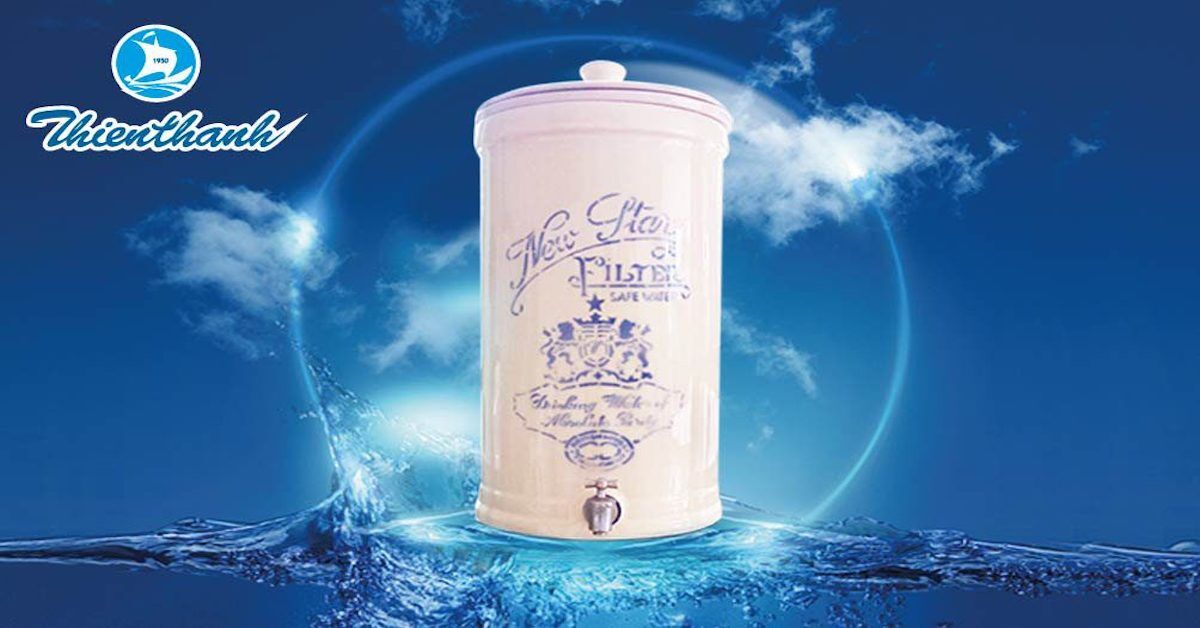 3 ưu điểm của bình lọc nước Thiên Thanh bằng sứ