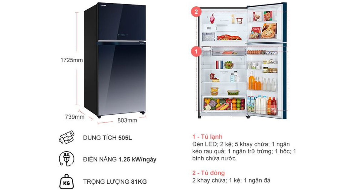 3 ưu điểm đáng chú ý của ngăn cấp đông mềm ULTRA FRESH -3 độ C trên tủ lạnh Toshiba