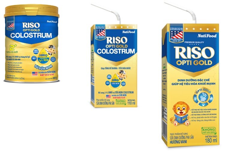 Sữa non Riso Colostrum của Nutifood - Giá tham khảo: 490.000 vnd/lon 800g