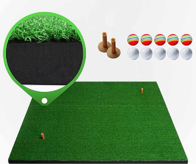 Thảm tập golf có hai loại phổ biến là thảm tập golf Putting và Swing