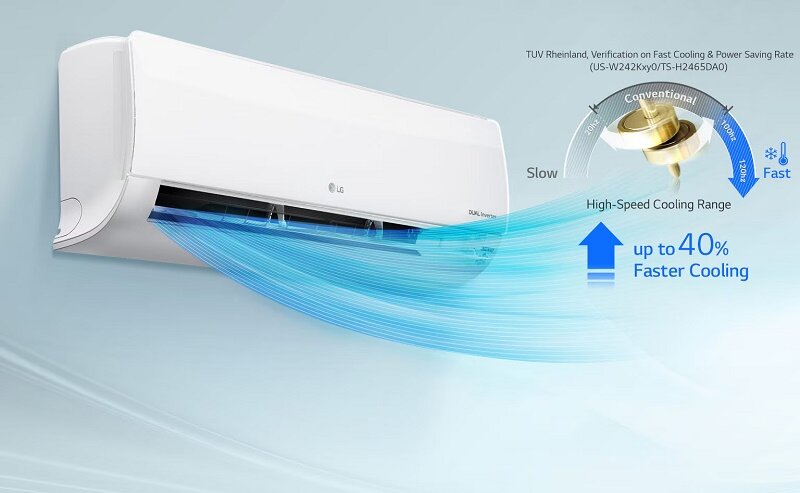 8 lý do nên mua điều hòa LG IEC24G1 cho phòng 40m2