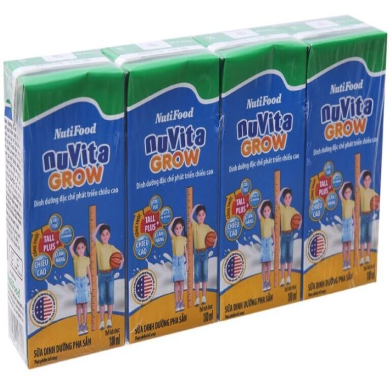 Sữa bột pha sẵn Nuvita Grow
